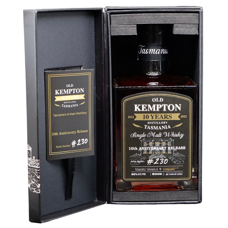Old Kempton Distillery 10th Anniversary Release Whisky 500ml