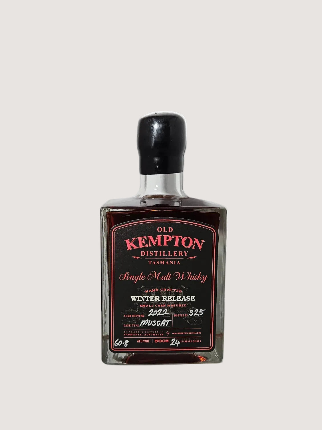 Winter Release 2022 Muscat Cask Tasmanian Single Malt Whisky 60.8% 500ml